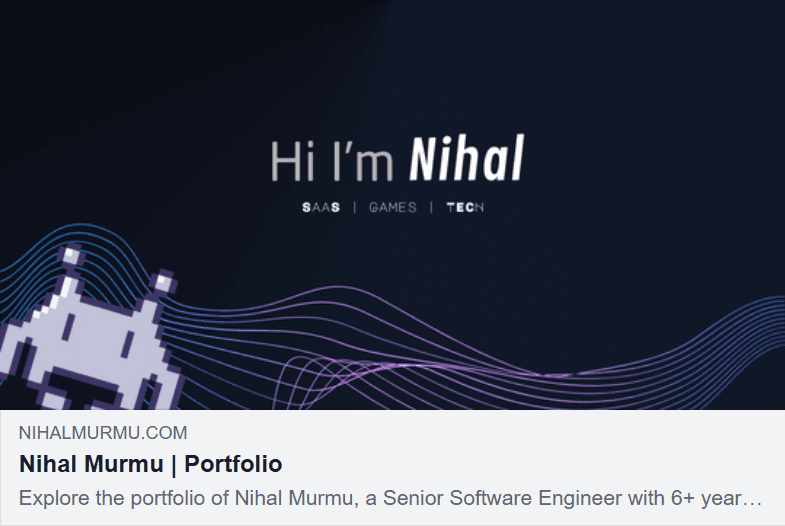 Open Graph Preview Example